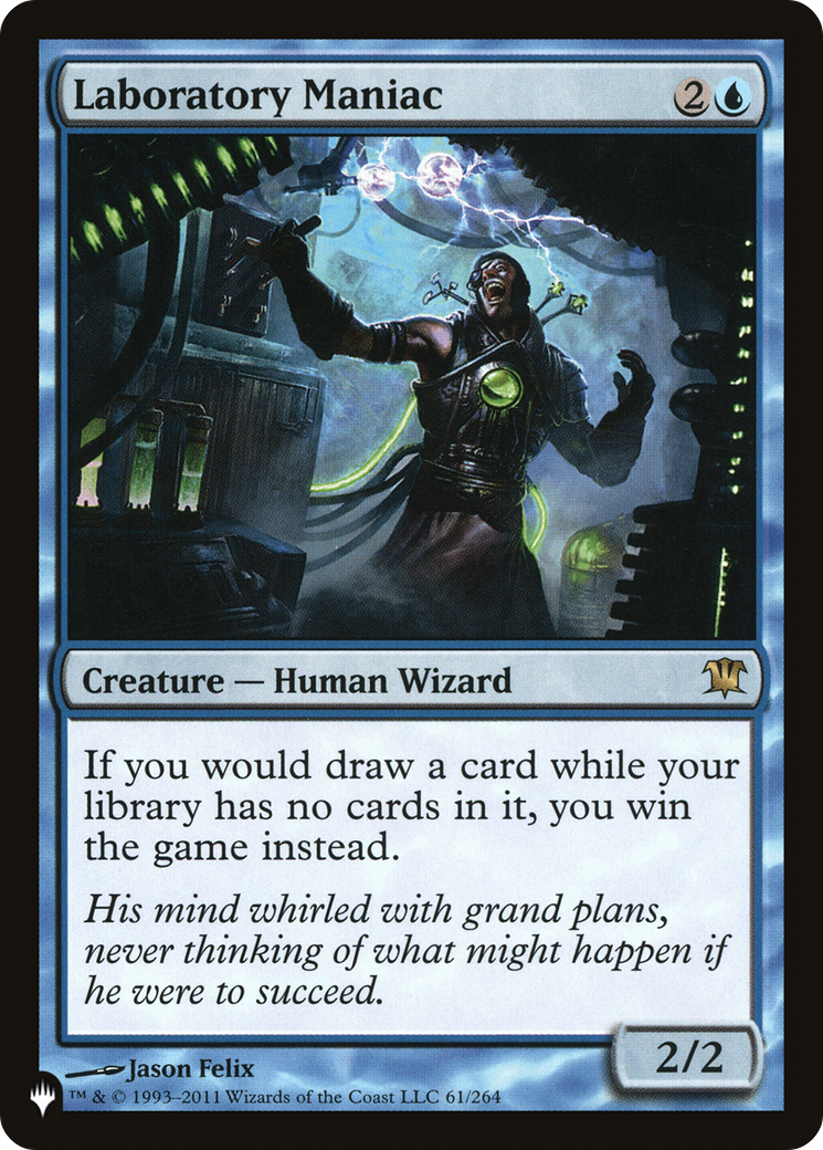 Laboratory Maniac [The List] - Magic: The Gathering - Card Brawlers | Quebec | Canada |
