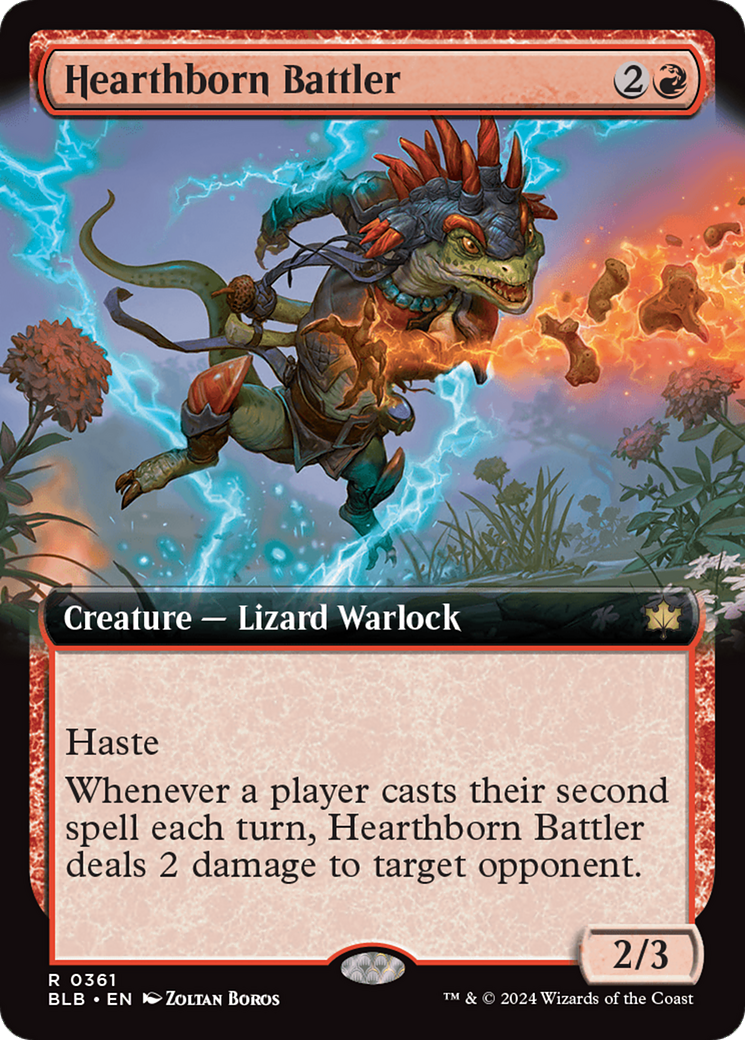 Hearthborn Battler (Extended Art) [Bloomburrow] - Magic: The Gathering - Card Brawlers | Quebec | Canada |