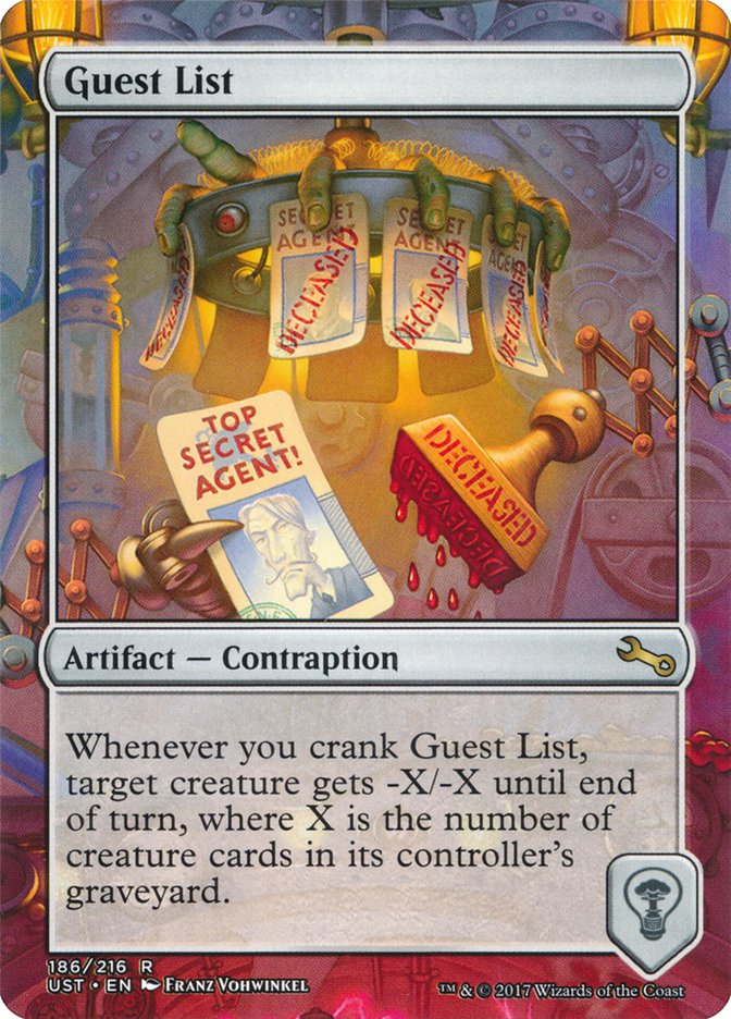 Guest List [Unstable] - Magic: The Gathering - Card Brawlers | Quebec | Canada |