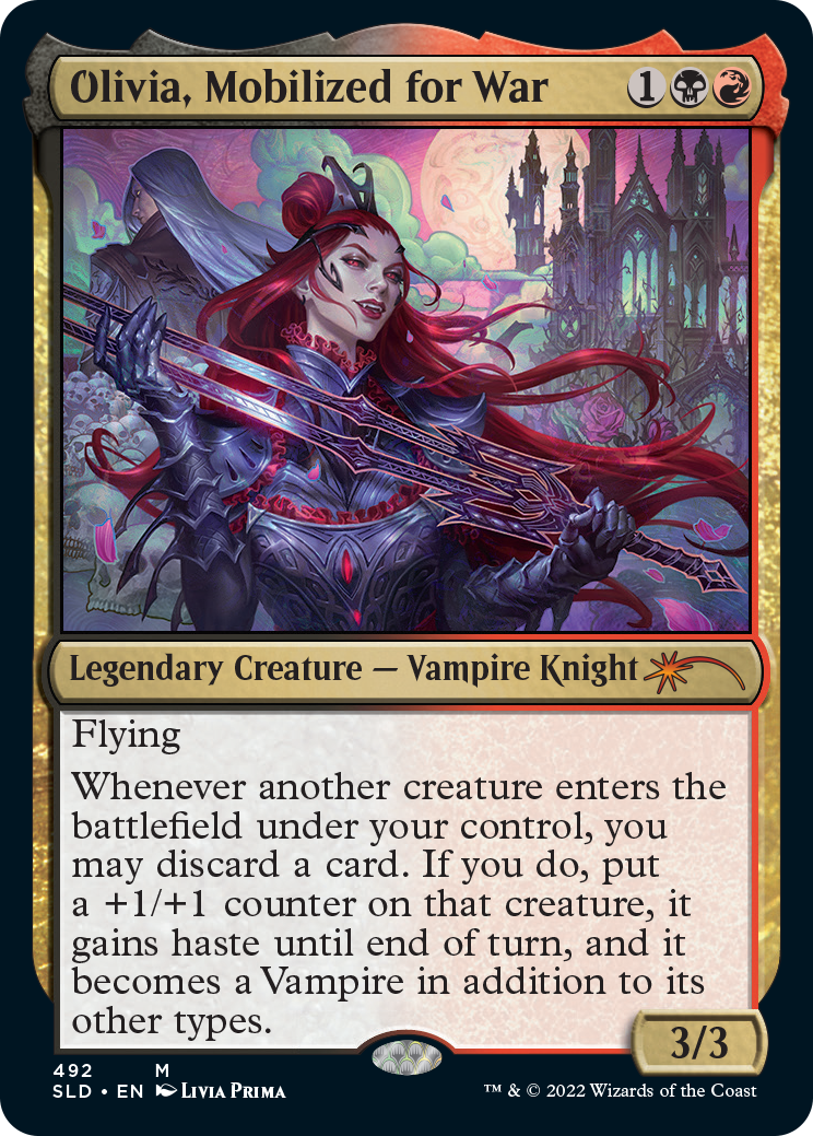 Olivia, Mobilized for War [Secret Lair Drop Series] - Magic: The Gathering - Card Brawlers | Quebec | Canada |