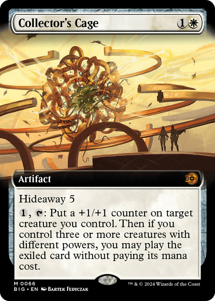 Collector's Cage (Extended Art) [Outlaws of Thunder Junction: The Big Score] - Magic: The Gathering - Card Brawlers | Quebec | Canada |