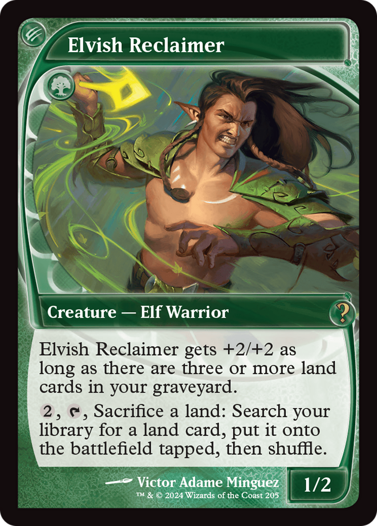 Elvish Reclaimer (Future Sight) [Mystery Booster 2] - Magic: The Gathering - Card Brawlers | Quebec | Canada |