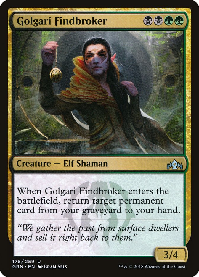 Golgari Findbroker [Guilds of Ravnica] - Magic: The Gathering - Card Brawlers | Quebec | Canada |