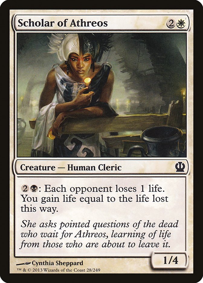 Scholar of Athreos [Theros] - Magic: The Gathering - Card Brawlers | Quebec | Canada |