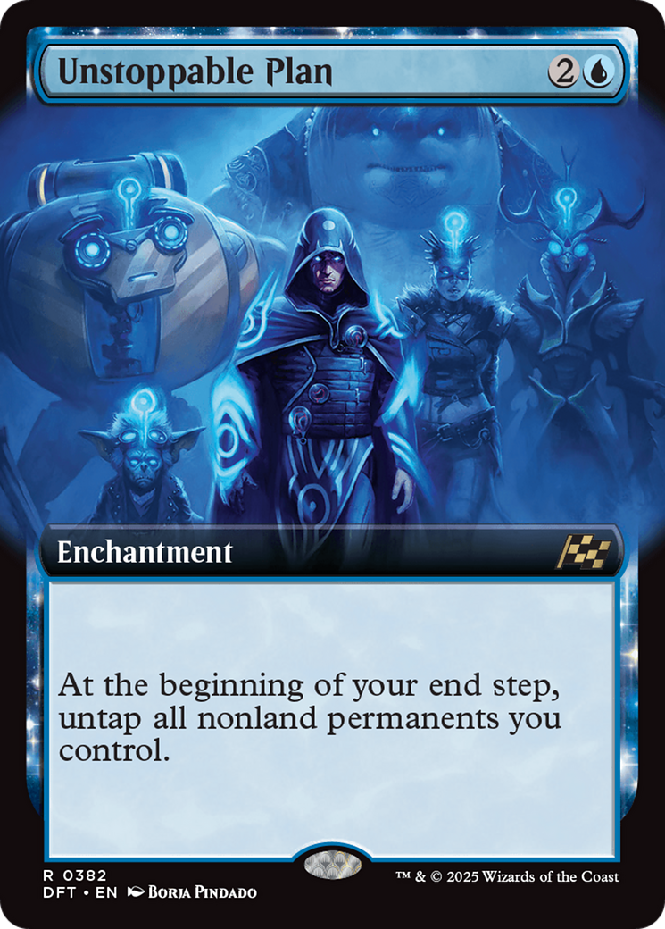 Unstoppable Plan (Extended Art) [Aetherdrift] - Magic: The Gathering - Card Brawlers | Quebec | Canada |