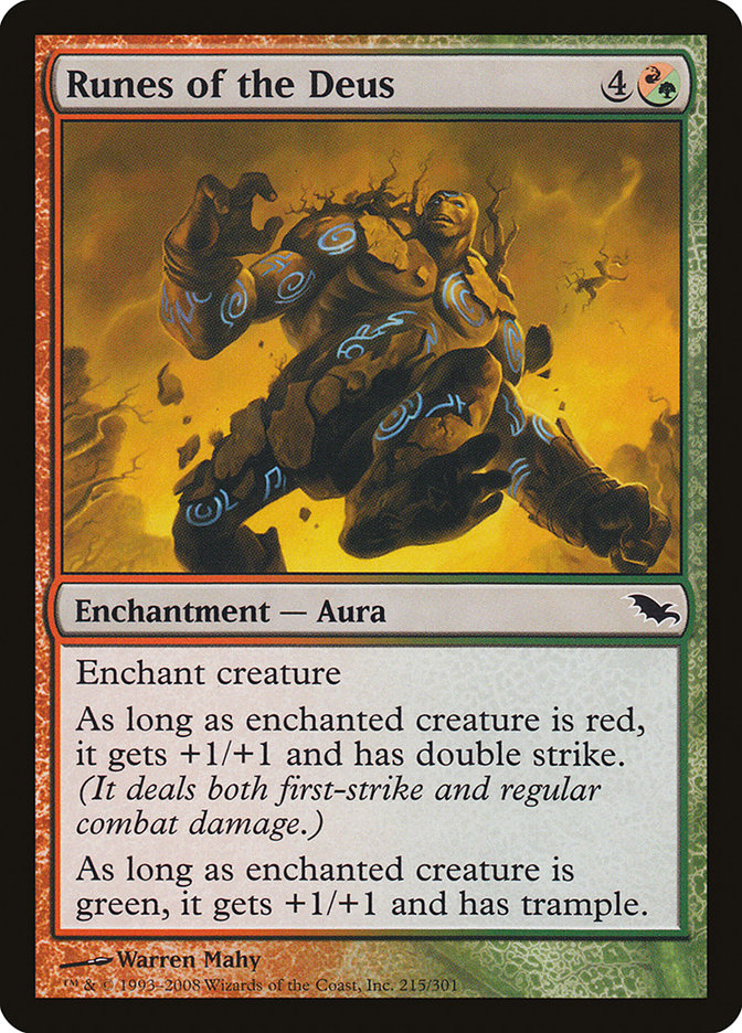 Runes of the Deus [Shadowmoor] - Magic: The Gathering - Card Brawlers | Quebec | Canada |