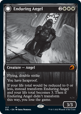 Enduring Angel // Angelic Enforcer [Innistrad: Double Feature] - Magic: The Gathering - Card Brawlers | Quebec | Canada |