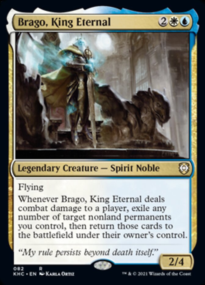Brago, King Eternal [Kaldheim Commander] - Magic: The Gathering - Card Brawlers | Quebec | Canada |