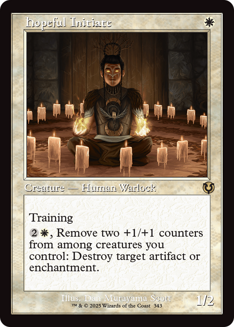 Hopeful Initiate (Retro Frame) [Innistrad Remastered] - Magic: The Gathering - Card Brawlers | Quebec | Canada |