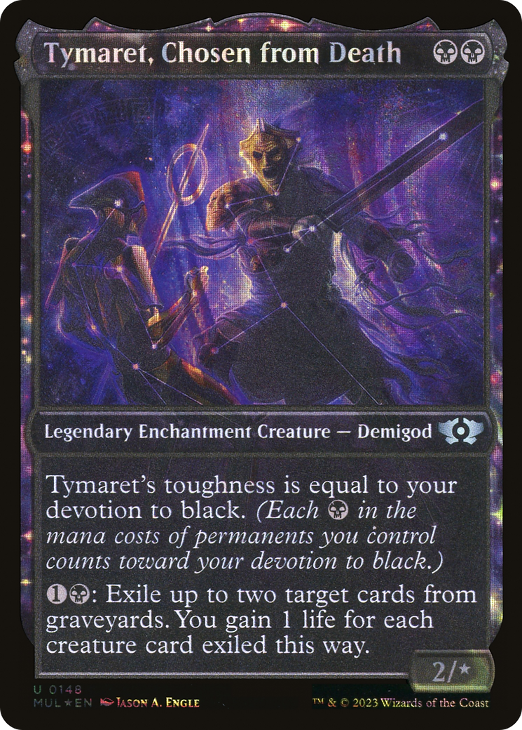 Tymaret, Chosen from Death (Halo Foil) [Multiverse Legends] - Magic: The Gathering - Card Brawlers | Quebec | Canada |
