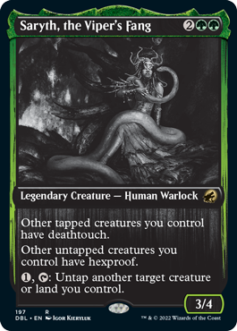 Saryth, the Viper's Fang [Innistrad: Double Feature] - Magic: The Gathering - Card Brawlers | Quebec | Canada |