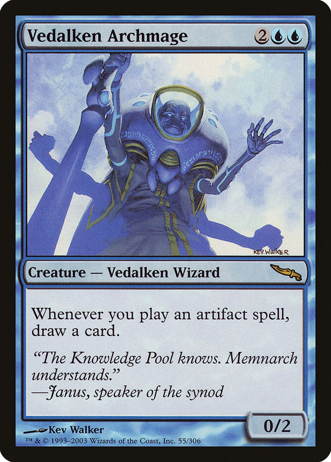 Vedalken Archmage [Mirrodin] - Magic: The Gathering - Card Brawlers | Quebec | Canada |