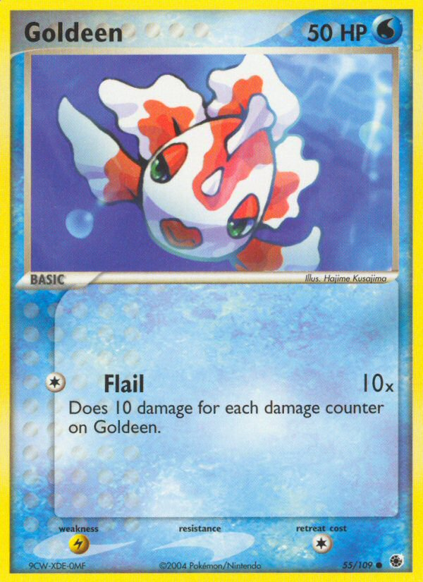 Goldeen (55/109) [EX: Ruby & Sapphire] - Pokémon - Card Brawlers | Quebec | Canada |