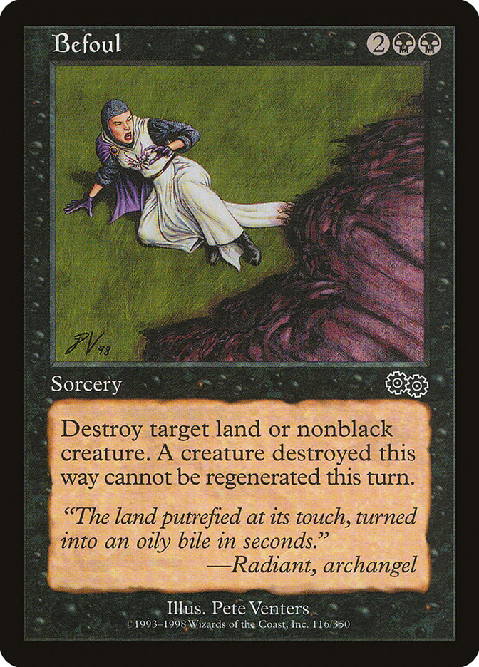 Befoul [Urza's Saga] - Magic: The Gathering - Card Brawlers | Quebec | Canada |