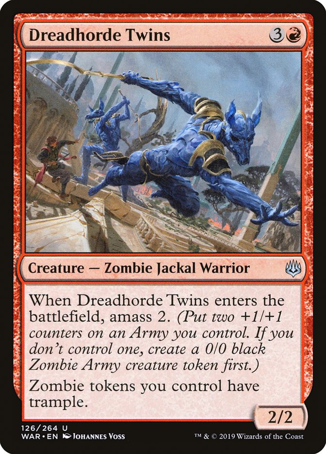 Dreadhorde Twins [War of the Spark] - Magic: The Gathering - Card Brawlers | Quebec | Canada |
