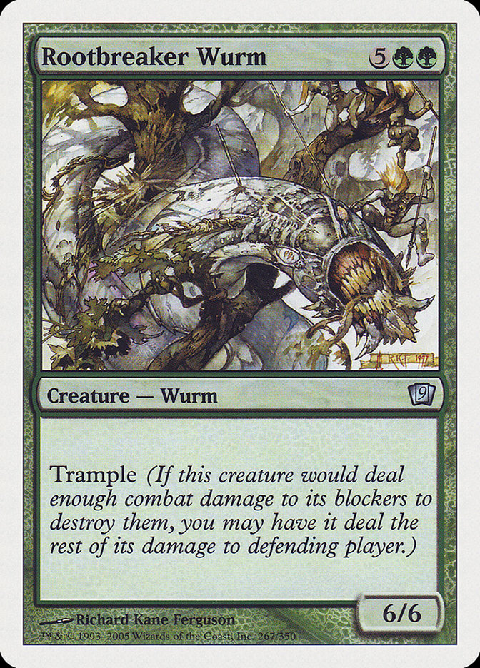 Rootbreaker Wurm [Ninth Edition] - Magic: The Gathering - Card Brawlers | Quebec | Canada |