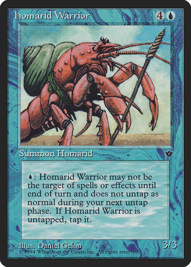 Homarid Warrior (Daniel Gelon) [Fallen Empires] - Magic: The Gathering - Card Brawlers | Quebec | Canada |