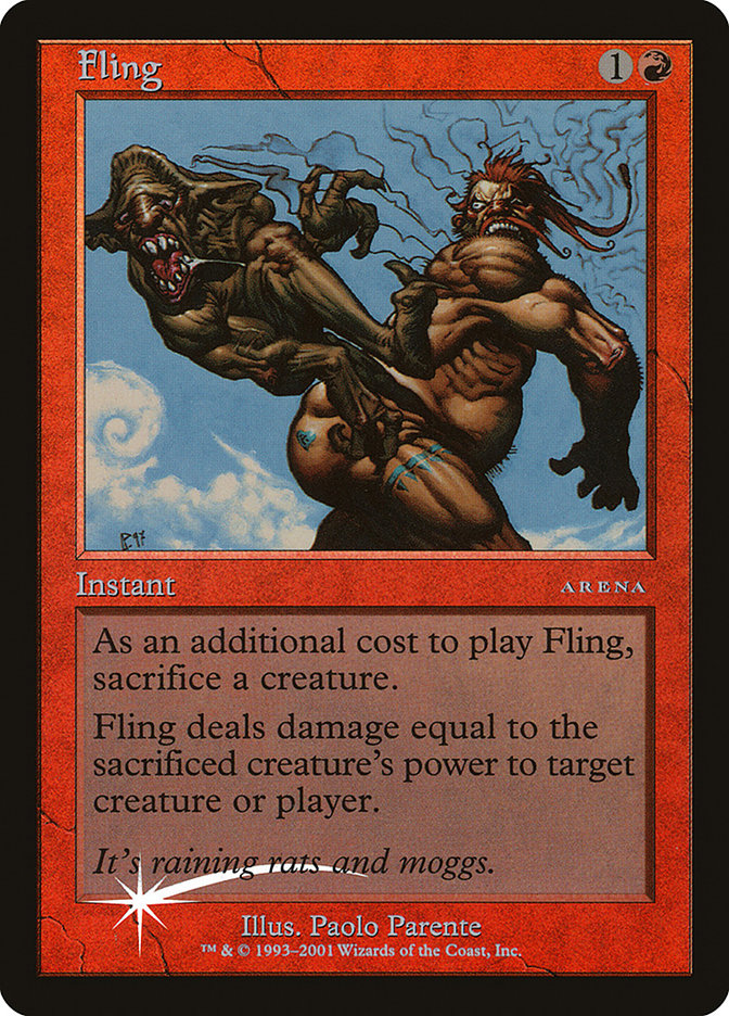 Fling [Arena League 2001] - Magic: The Gathering - Card Brawlers | Quebec | Canada |