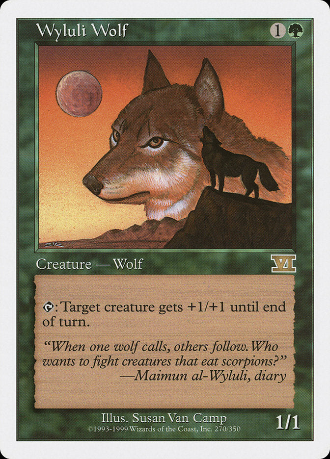 Wyluli Wolf [Classic Sixth Edition] - Magic: The Gathering - Card Brawlers | Quebec | Canada |