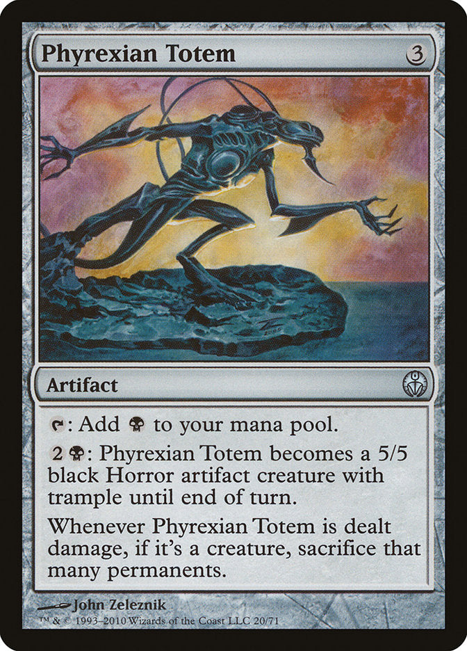Phyrexian Totem [Duel Decks: Phyrexia vs. the Coalition] - Magic: The Gathering - Card Brawlers | Quebec | Canada |