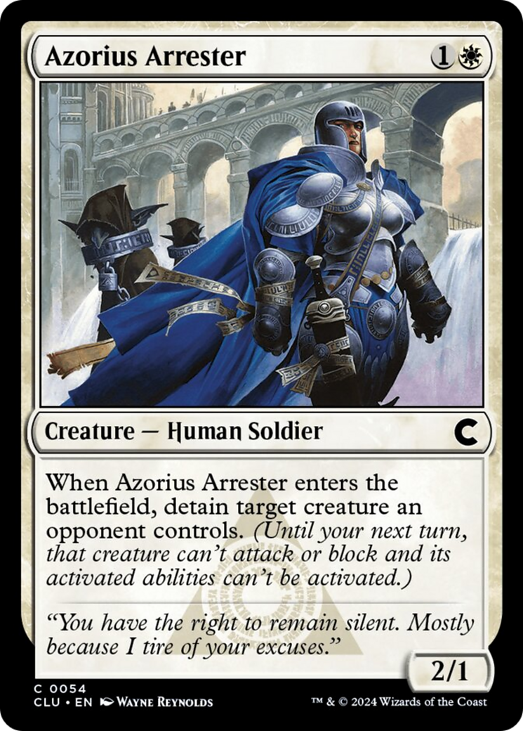 Azorius Arrester [Ravnica: Clue Edition] - Magic: The Gathering - Card Brawlers | Quebec | Canada |