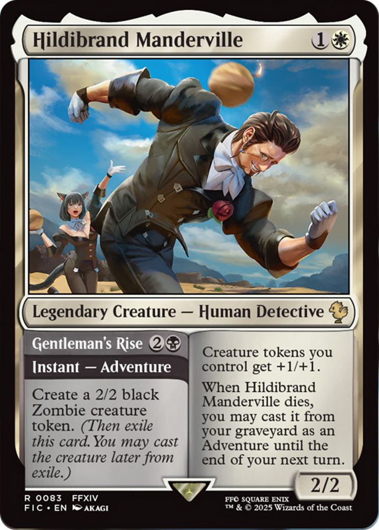Hildibrand Manderville // Gentleman's Rise [FINAL FANTASY Commander] - Magic: The Gathering - Card Brawlers | Quebec | Canada |