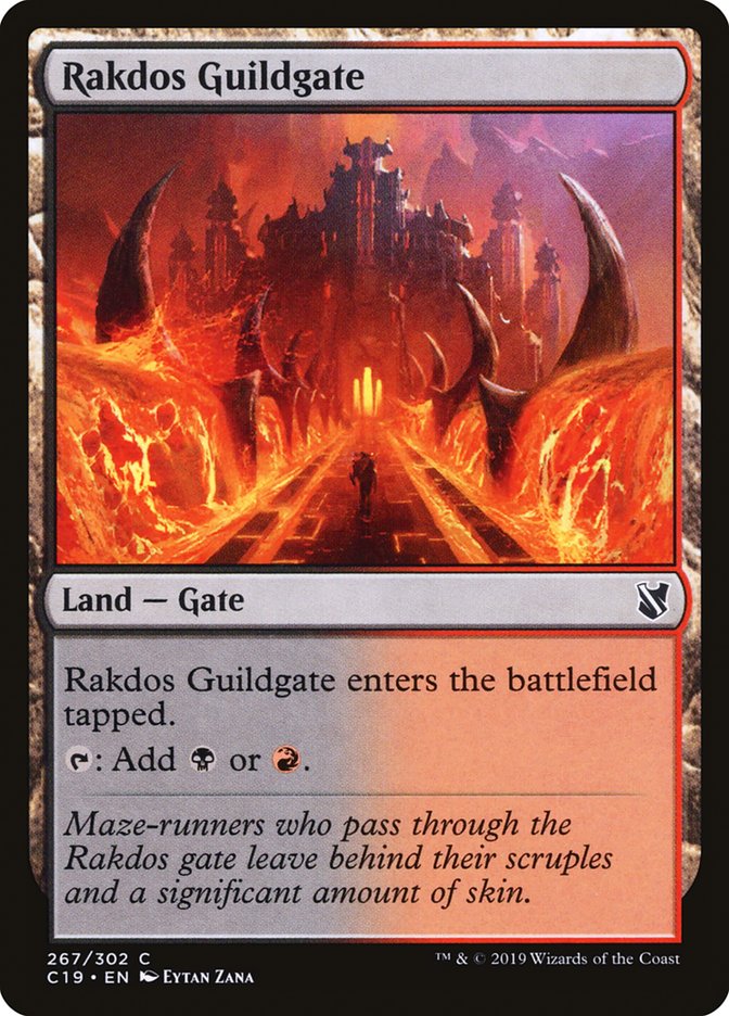 Rakdos Guildgate [Commander 2019] - Magic: The Gathering - Card Brawlers | Quebec | Canada |