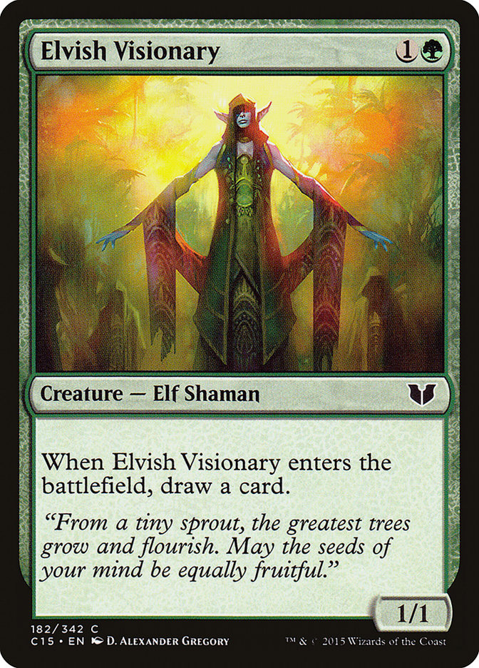 Elvish Visionary [Commander 2015] - Magic: The Gathering - Card Brawlers | Quebec | Canada |