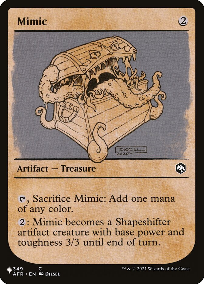 Mimic (Showcase) [The List] - Magic: The Gathering - Card Brawlers | Quebec | Canada |