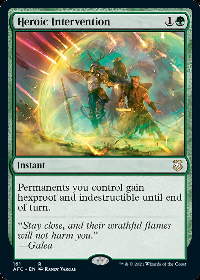 Heroic Intervention [Dungeons & Dragons: Adventures in the Forgotten Realms Commander] - Magic: The Gathering - Card Brawlers | Quebec | Canada |