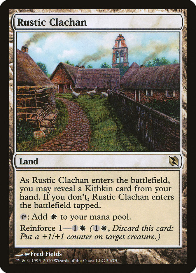 Rustic Clachan [Duel Decks: Elspeth vs. Tezzeret] - Magic: The Gathering - Card Brawlers | Quebec | Canada |