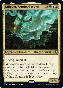 Miirym, Sentinel Wyrm [Commander Legends: Battle for Baldur's Gate] - Magic: The Gathering - Card Brawlers | Quebec | Canada |