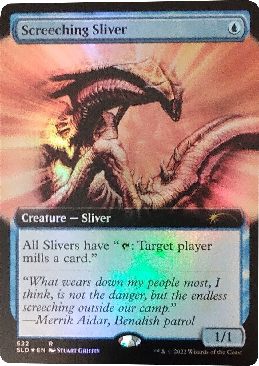 Screeching Sliver (Extended Art) [Secret Lair Drop Promos] - Magic: The Gathering - Card Brawlers | Quebec | Canada |