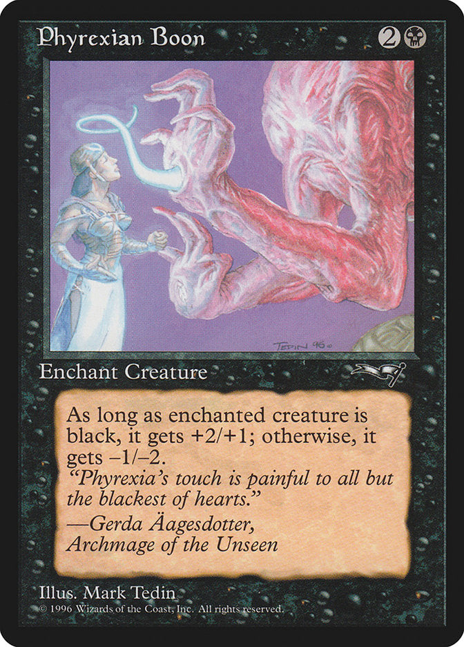 Phyrexian Boon (Person on the Left) [Alliances] - Magic: The Gathering - Card Brawlers | Quebec | Canada |