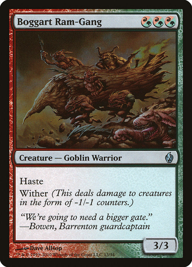 Boggart Ram-Gang [Premium Deck Series: Fire and Lightning] - Magic: The Gathering - Card Brawlers | Quebec | Canada |