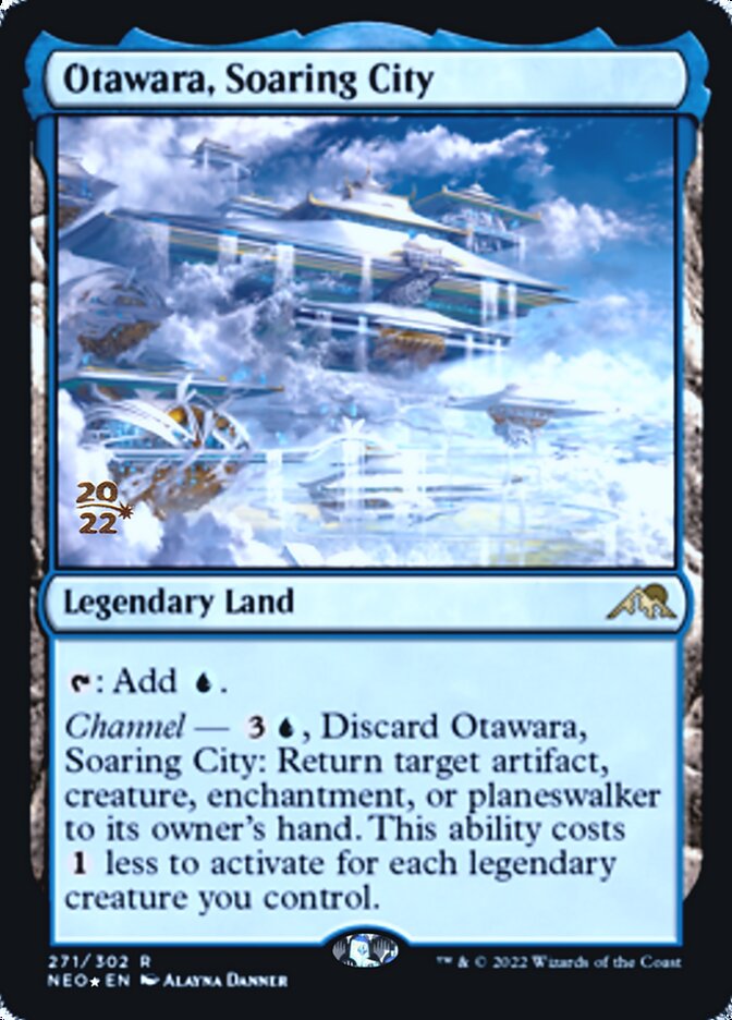 Otawara, Soaring City [Kamigawa: Neon Dynasty Prerelease Promos] - Magic: The Gathering - Card Brawlers | Quebec | Canada |