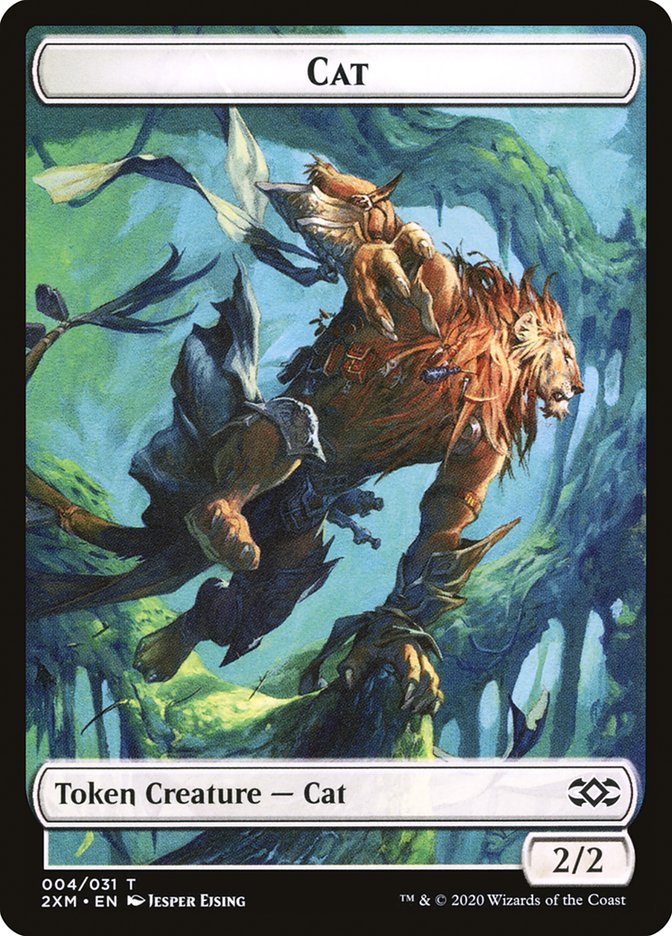 Cat Token [Double Masters Tokens] - Magic: The Gathering - Card Brawlers | Quebec | Canada |