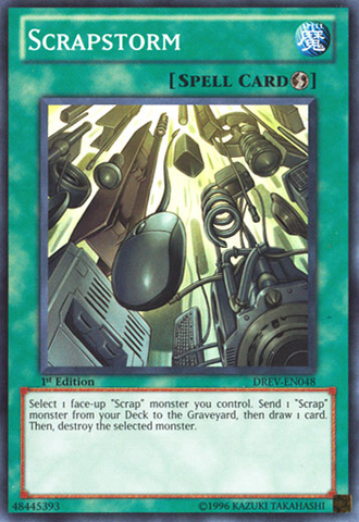 Scrapstorm [DREV-EN048] Super Rare - Yu-Gi-Oh! - Card Brawlers | Quebec | Canada |