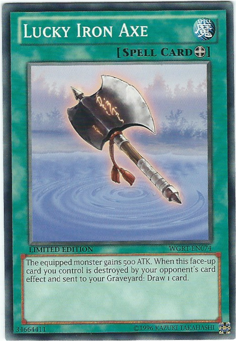 Lucky Iron Axe [WGRT-EN074] Common - Yu-Gi-Oh! - Card Brawlers | Quebec | Canada |