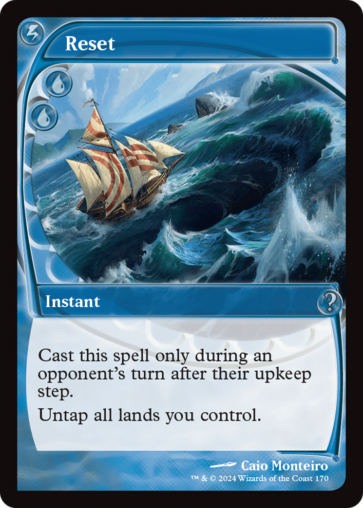 Reset (Future Sight) [Mystery Booster 2] - Magic: The Gathering - Card Brawlers | Quebec | Canada |