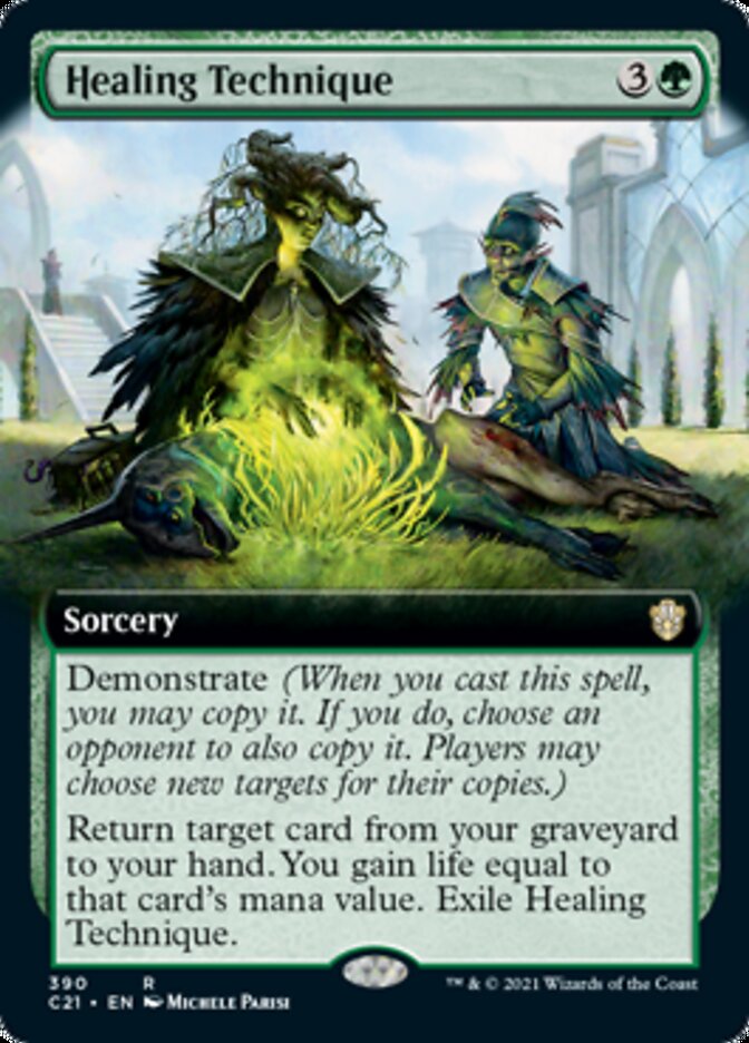 Healing Technique (Extended Art) [Commander 2021] - Magic: The Gathering - Card Brawlers | Quebec | Canada |
