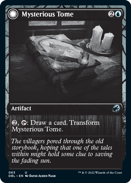 Mysterious Tome // Chilling Chronicle [Innistrad: Double Feature] - Magic: The Gathering - Card Brawlers | Quebec | Canada |
