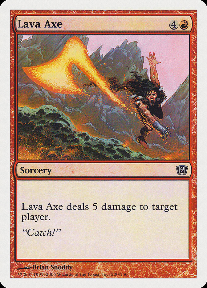 Lava Axe [Ninth Edition] - Magic: The Gathering - Card Brawlers | Quebec | Canada |