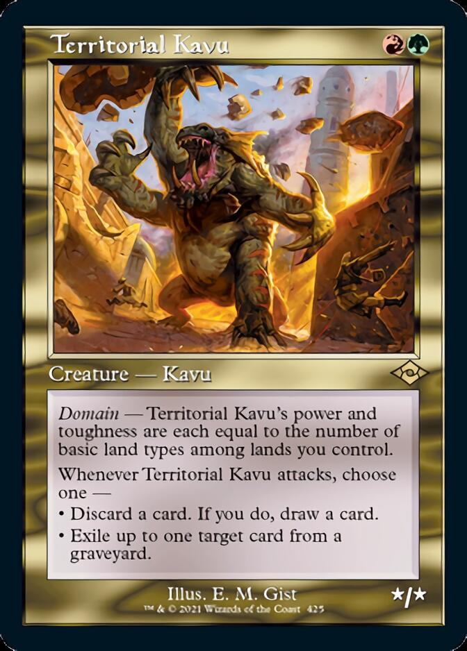 Territorial Kavu (Retro Foil Etched) [Modern Horizons 2] - Magic: The Gathering - Card Brawlers | Quebec | Canada |