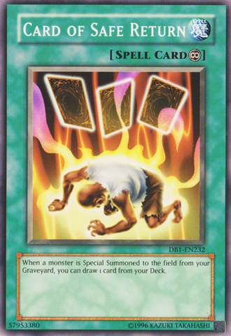 Card of Safe Return [DB1-EN232] Common - Yu-Gi-Oh! - Card Brawlers | Quebec | Canada |