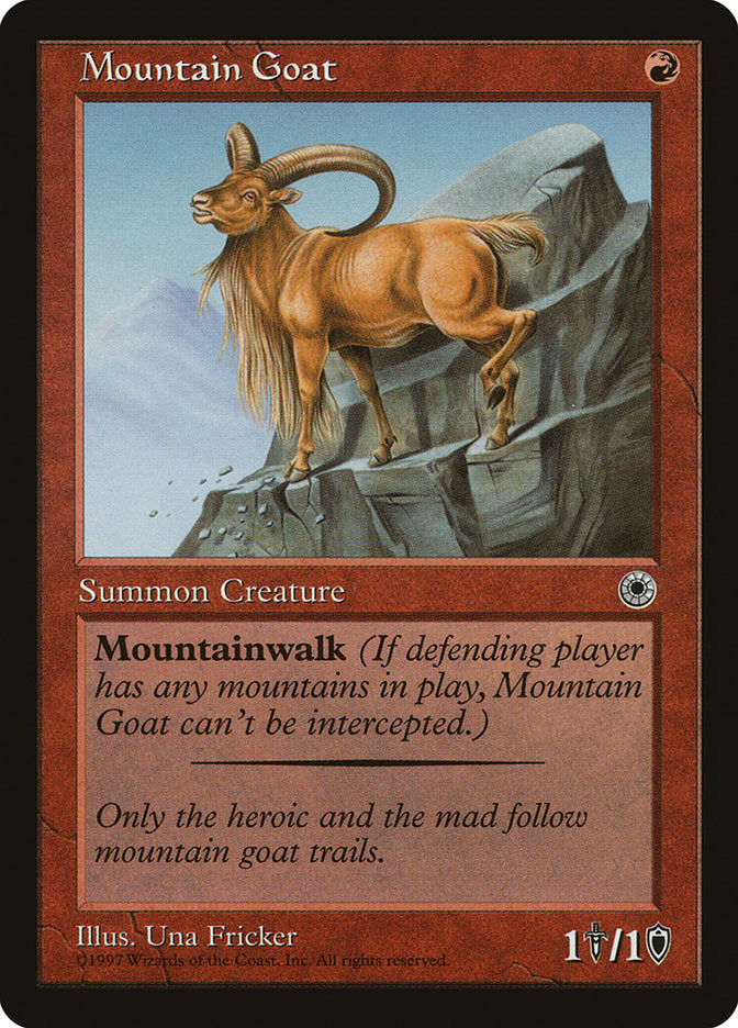 Mountain Goat [Portal] - Magic: The Gathering - Card Brawlers | Quebec | Canada |