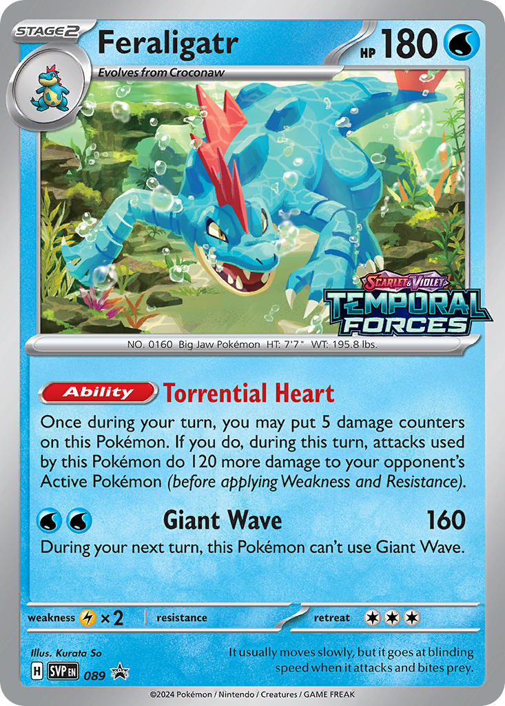 Feraligatr (089) [Scarlet & Violet: Black Star Promos] - Pokémon - Card Brawlers | Quebec | Canada |