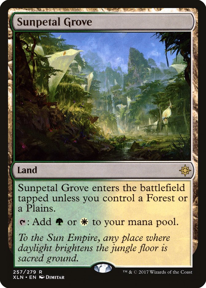 Sunpetal Grove [Ixalan] - Magic: The Gathering - Card Brawlers | Quebec | Canada |