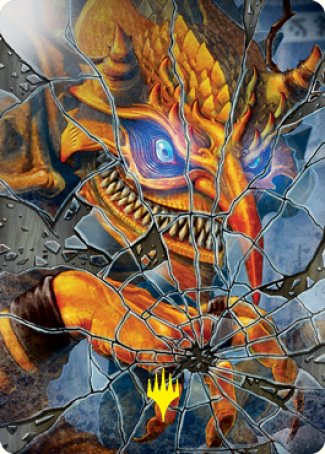 Reflection of Kiki-Jiki Art Card (Gold-Stamped Signature) [Kamigawa: Neon Dynasty Art Series] - Magic: The Gathering - Card Brawlers | Quebec | Canada |