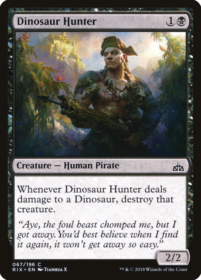 Dinosaur Hunter [Rivals of Ixalan] - Magic: The Gathering - Card Brawlers | Quebec | Canada |